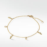 Passionflower Gold Bracelet