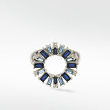 Blue Dahlia Ring