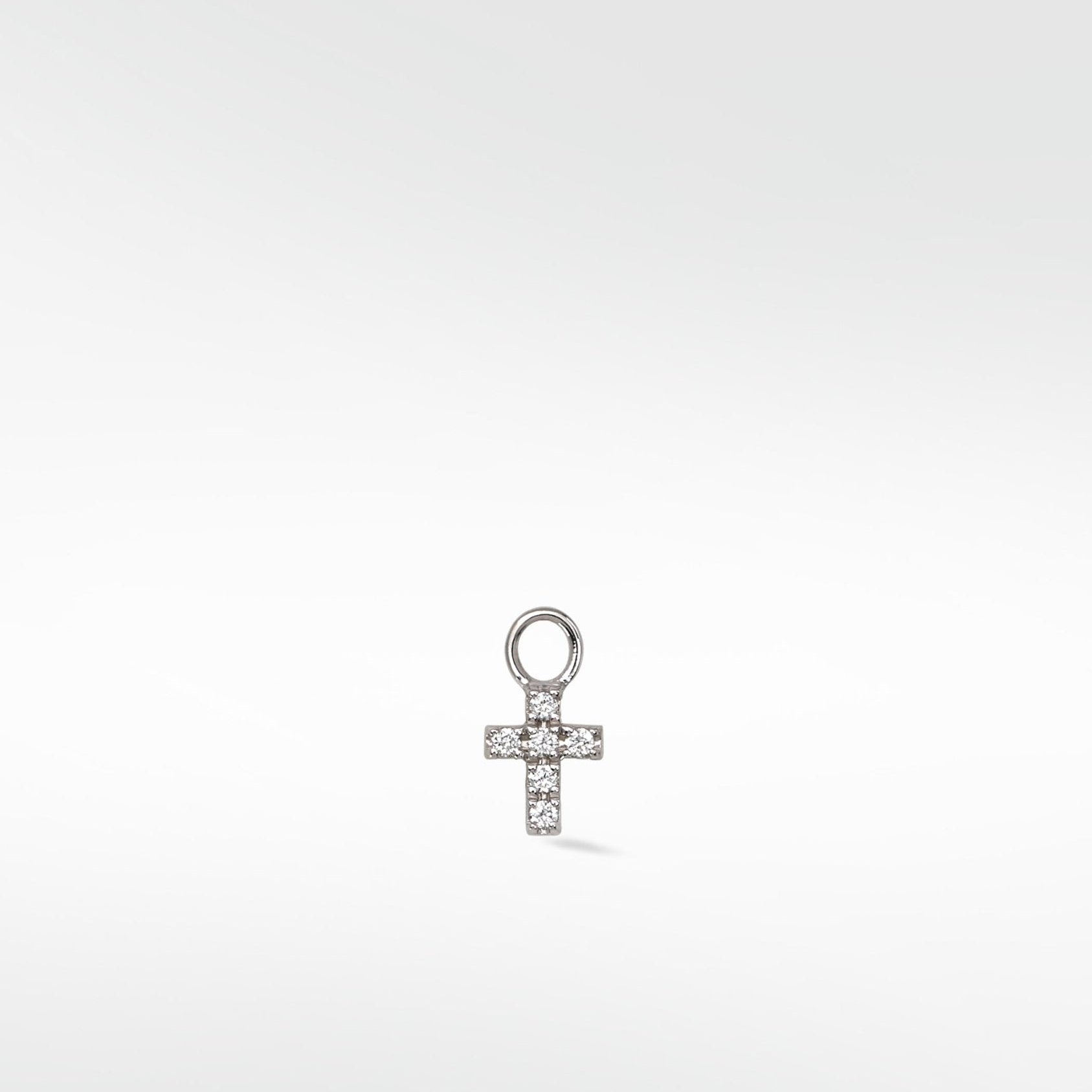 Cross Diamond Charm