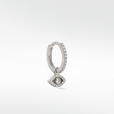 Entrancing Eye Diamond Charm