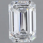 1.04ct Emerald Lab Grown Diamond (Colour D, Clarity VS2, IGI Certified)