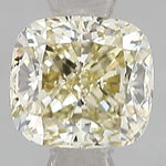 1.06ct Cushion modified Lab Grown Diamond (Colour Fancy Light Yellow, Clarity VS2, IGI Certified)