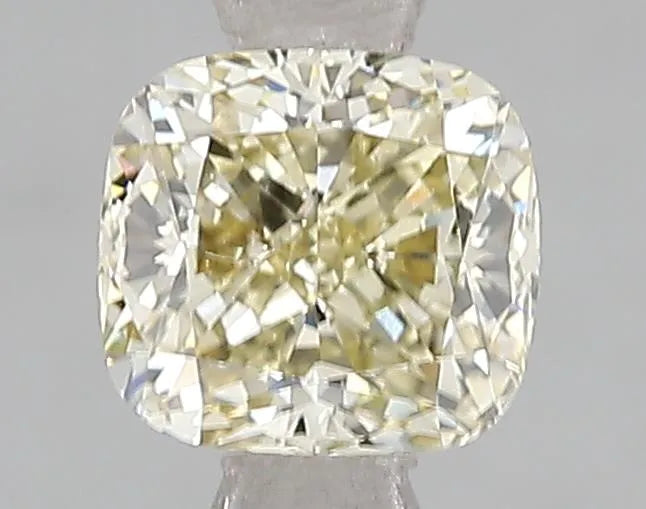 1.06ct Cushion modified Lab Grown Diamond (Colour Fancy Light Yellow, Clarity VS2, IGI Certified)