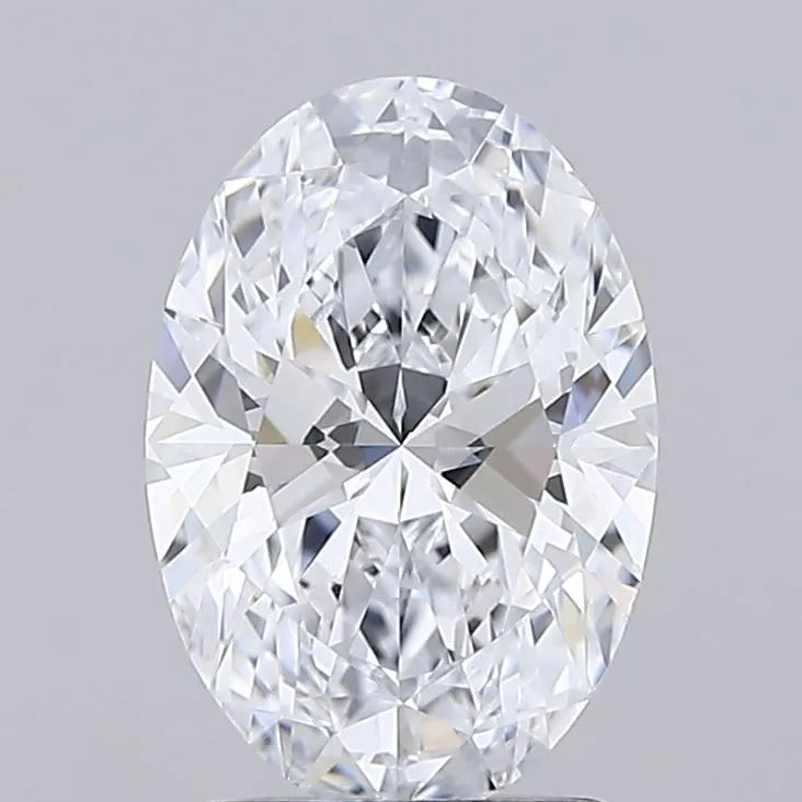 1.90ct Oval Lab Grown Diamond (Colour E, Clarity IF, IGI Certified)