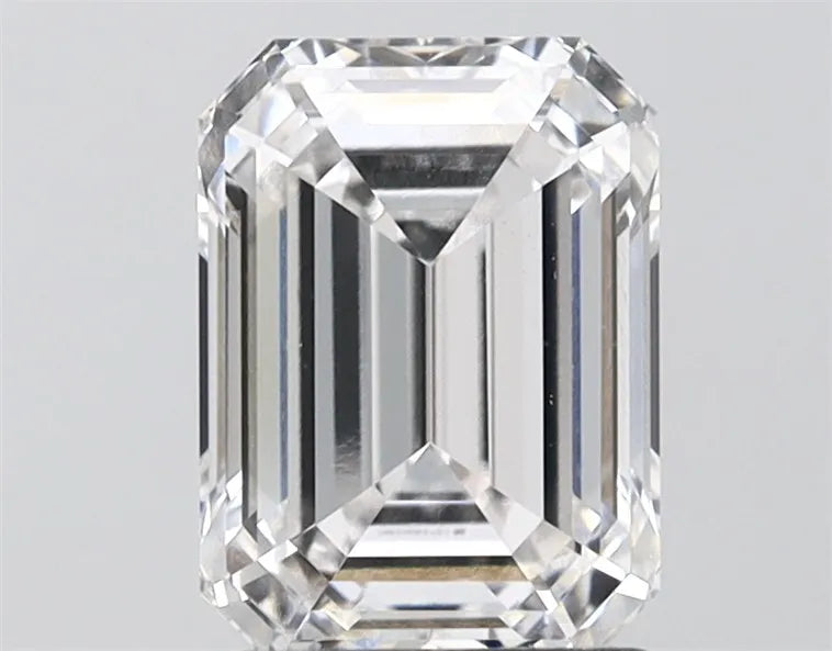 2.08ct Emerald Lab Grown Diamond (Colour E, Clarity IF, IGI Certified)