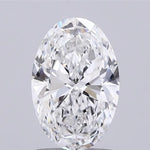2.08ct Oval Lab Grown Diamond (Colour D, Clarity VS2, IGI Certified)