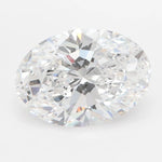 3.00ct Oval Lab Grown Diamond (Colour D, Clarity VVS1, GIA Certified)