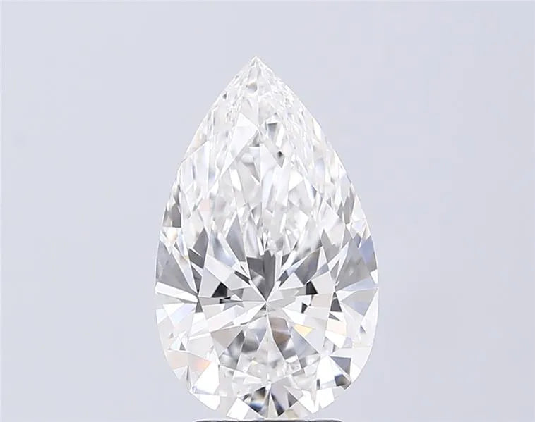 3.30ct Pear Lab Grown Diamond (Colour D, Clarity VVS2, IGI Certified)