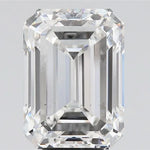 8.58ct Emerald Lab Grown Diamond (Colour G, Clarity VS2, IGI Certified)