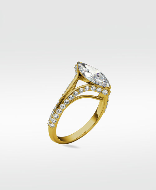 Chestnut Diamond Engagement Ring
