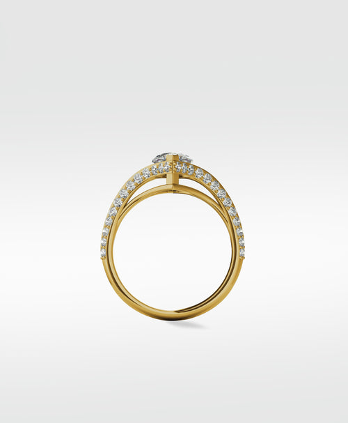Chestnut Diamond Engagement Ring