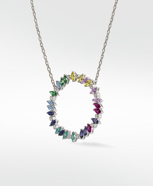Rainbow Veto Necklace