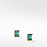 Nexus Emerald Stud Earrings