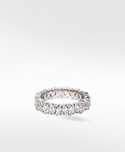 Rainbow Veto White Luz Ring