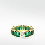Veto Lux Emerald Eternity Ring