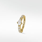 Modernist Kite Diamond Hoop