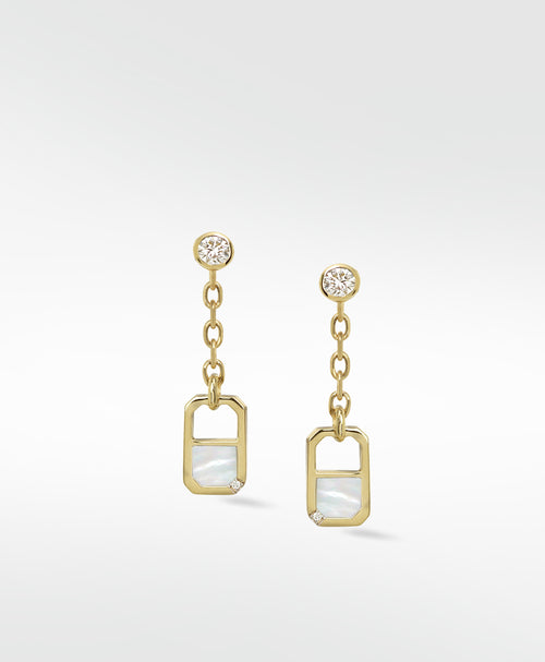 Eclipsis Double Sided Charm Earrings