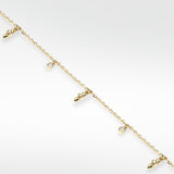 Passionflower Gold Bracelet