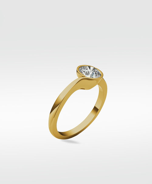 Spindle Engagement Ring