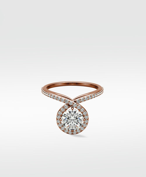 Wild Cherry Diamond Engagement Ring
