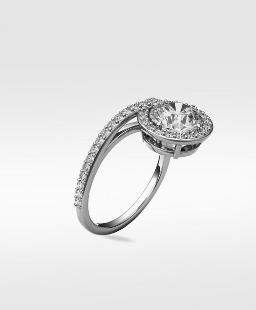 Wild Cherry Diamond Engagement Ring