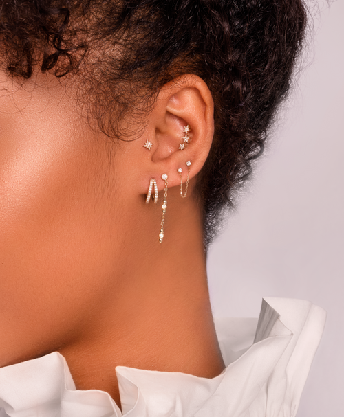 Vega Gold Studs