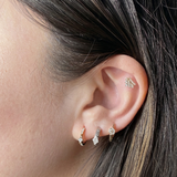 Modernist Kite Diamond Hoop