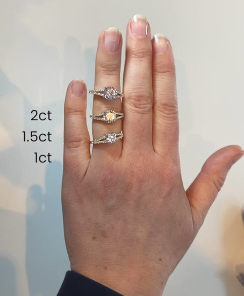Hawthorn Diamond Engagement Ring