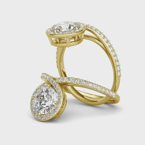 Wild Cherry Diamond Engagement Ring