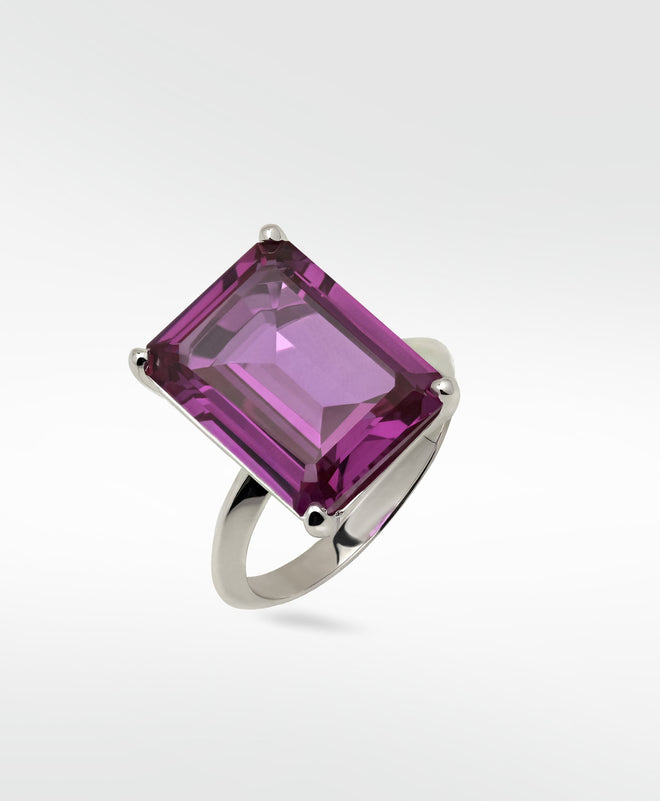 Plum Delight Cocktail Ring