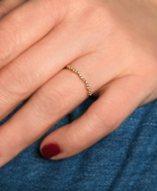 Night Wanderer Gold Ring