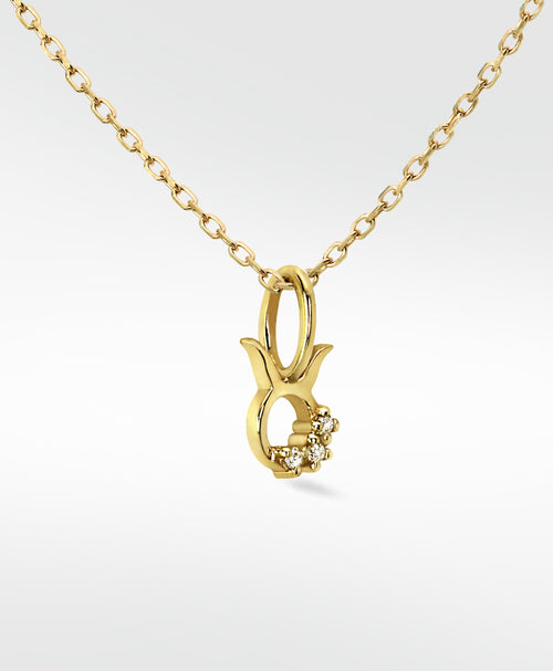 Taurus Gold Pendant