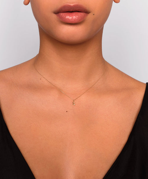 Gemini Gold Pendant