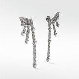 Supernova Statement Earrings in 18K White Gold (One of a Kind)