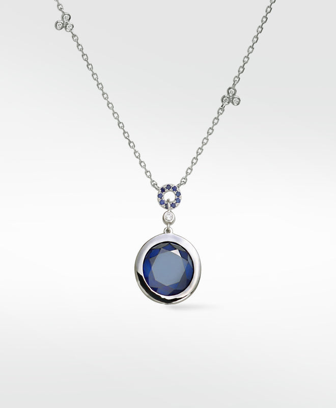 Dune Twilight Sapphire Necklace
