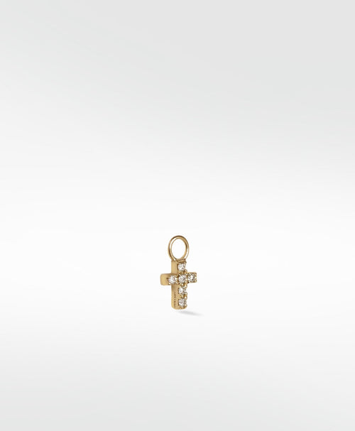 Cross Diamond Charm