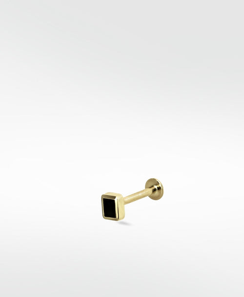 Eclipsis Onyx Stud Earring