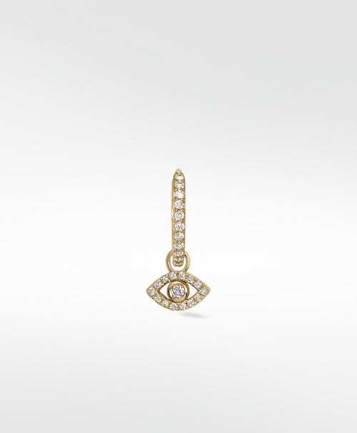 Entrancing Eye Diamond Charm