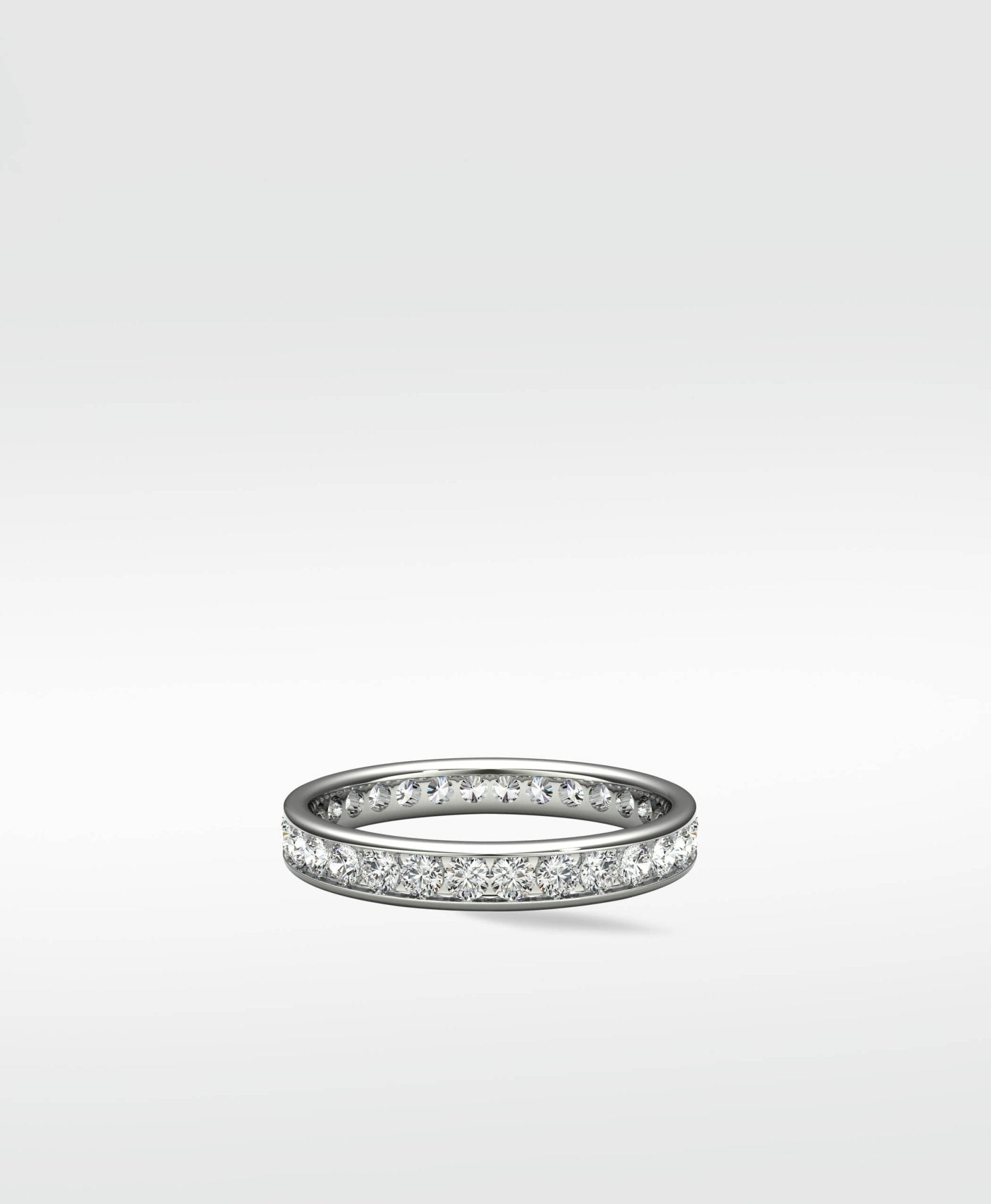 Lab Grown Diamond Lark and Berry Full Eternity Ring - Clean Lines and ...