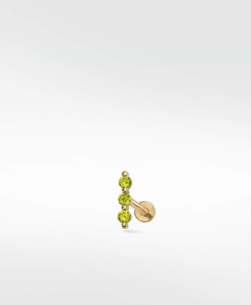 Modernist Stud Earring