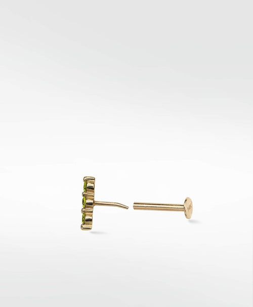 Modernist Stud Earring