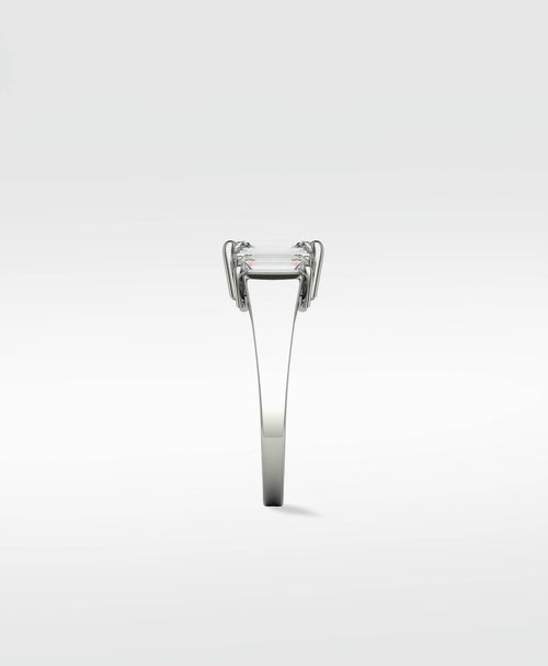 Plum Trinity Engagement Ring - Lark and Berry