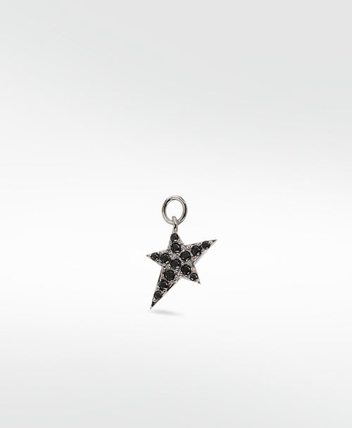 Shooting Star Black Spinel Charm - Lark and Berry