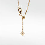 Solar Engravable Pendant in 14K Yellow Gold - Lark and Berry