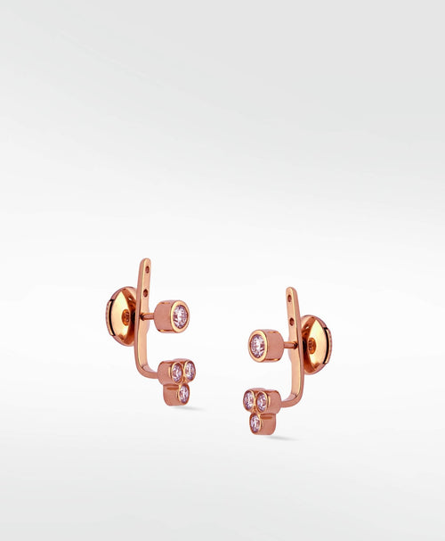 Trinity Ear Jackets in 14K Gold - Lark and Berry